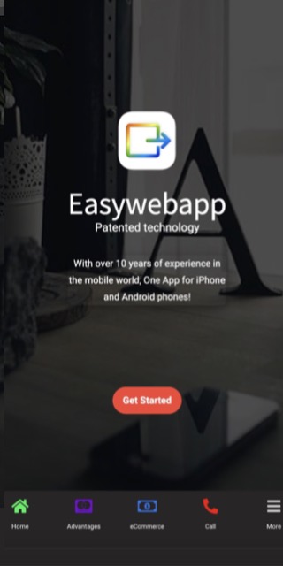 Easywebapp screenshot